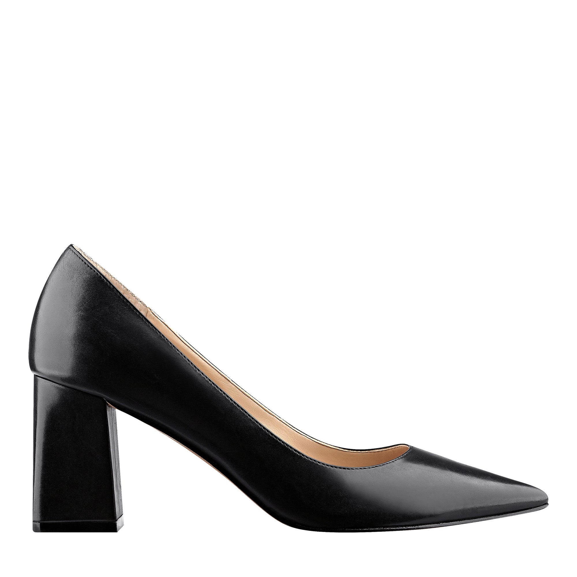 Zala Block Heel Pointy Toe Pump - Marc Fisher Footwear