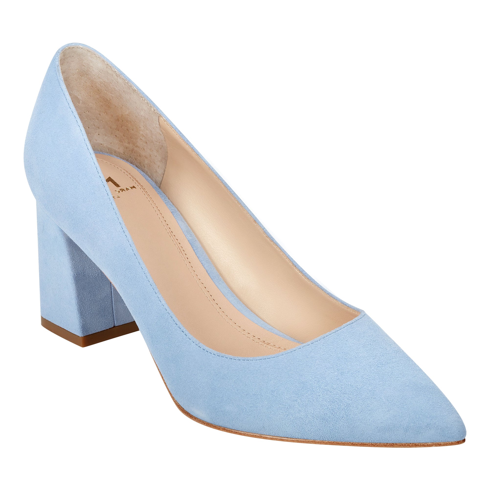 marc fisher blue heels