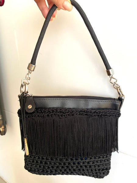 long fringe bolsa