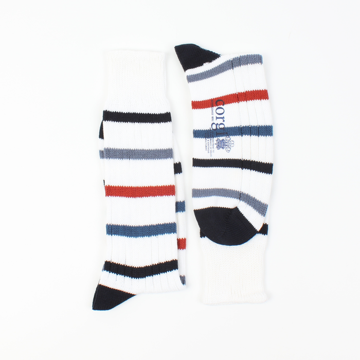 men's striped cotton socks