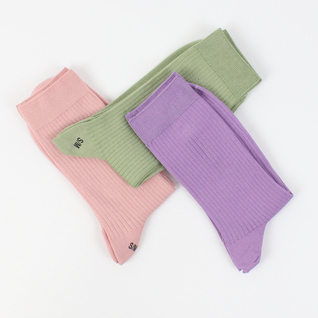 women's ribbed cotton socks