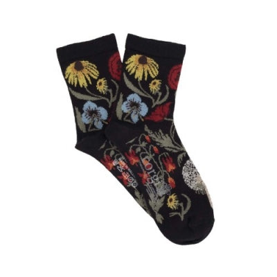 socks with flowers