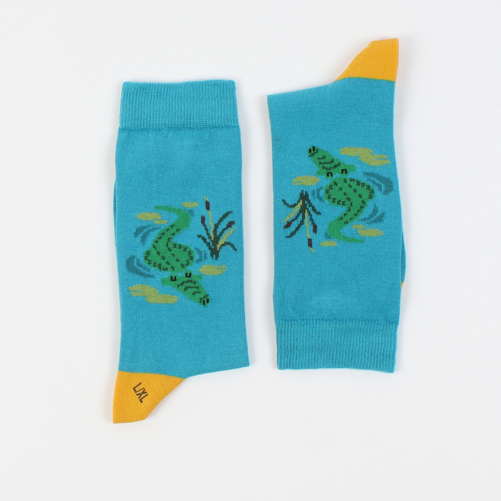 kids crocodile cotton socks