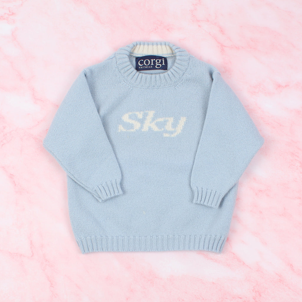 children's cashmere named sweater