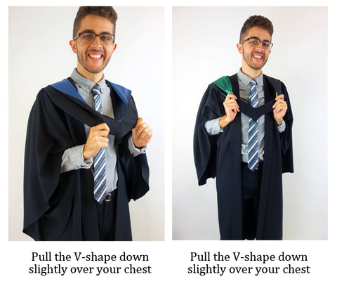 Graduation gown does not fit well : r/bigmenfashionadvice