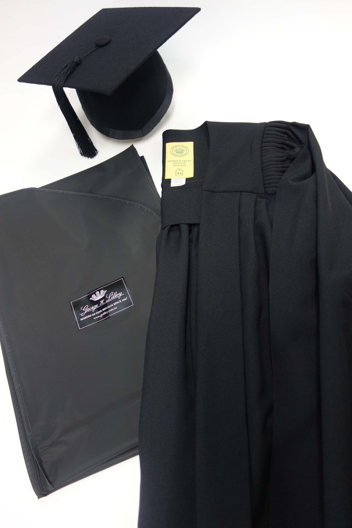 Buy Master Graduation Gown and Mortar Board Set Online at George H Lilley™️