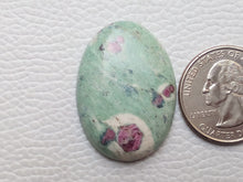 Load image into Gallery viewer, 34x24x6 mm Ruby Fuchsite Oval Shape