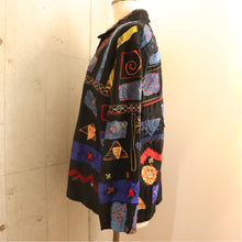 画像をギャラリービューアに読み込む, Various design embroidered jacket【B0249】