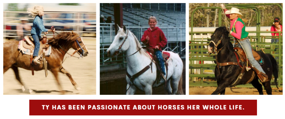 Ty Natalie Newman early years of horsemanship 