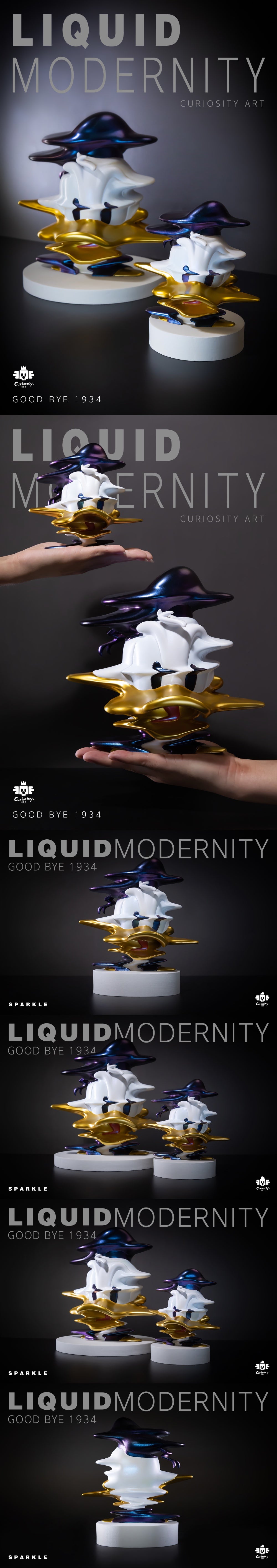 WeArtDoing Liquid Modernity Good Bye 1934 Sparkle Original / Plus Collectible Figurine