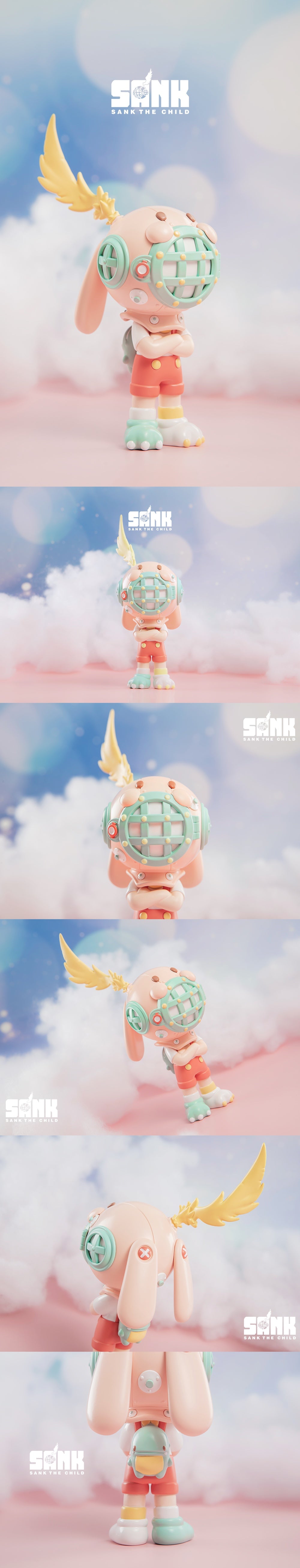 SANK TOYS Sank Toys X Pang Ngaew Little Sank Little Ngaew Collectible Figurine