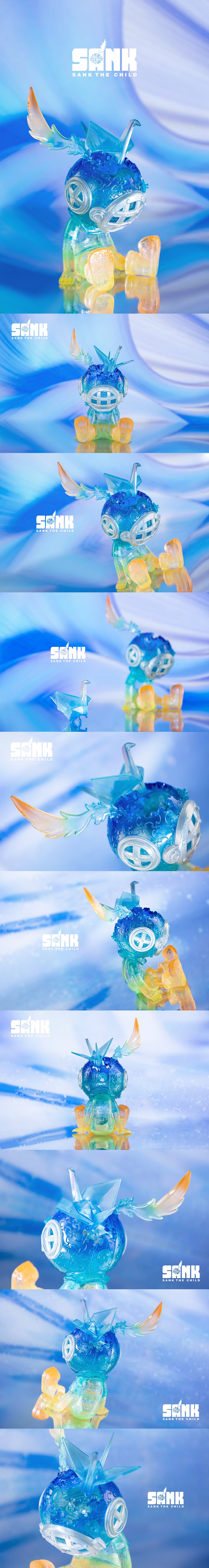 Sank Good Night Series Memories - Blue Ink  Collectible Figurine