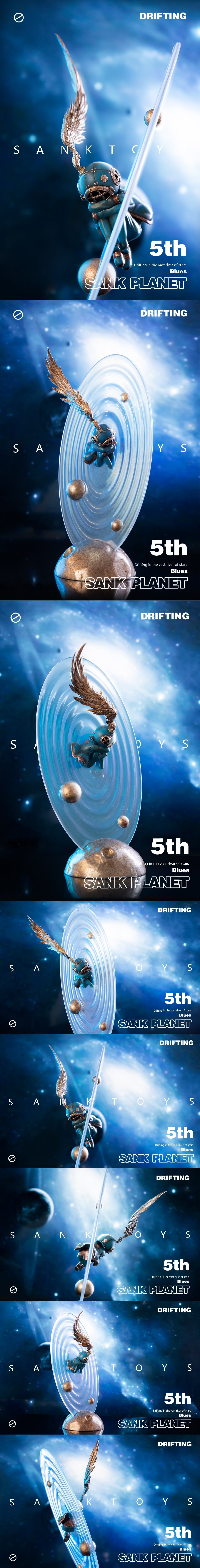 SANK TOYS Sank Planet Blues Collectible Figurine