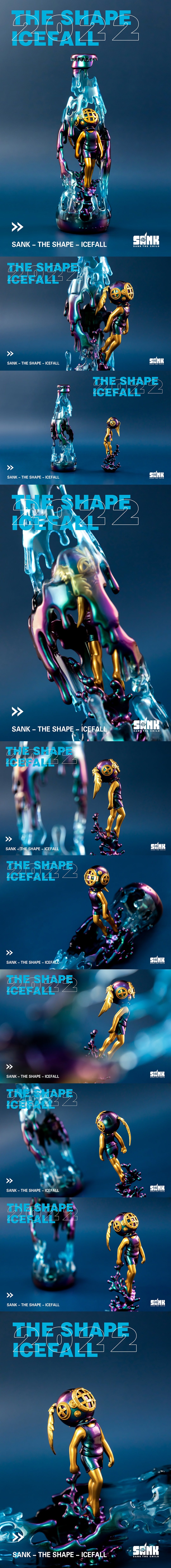 SANK TOYS Sank The Shape Icefall Collectible Figurine