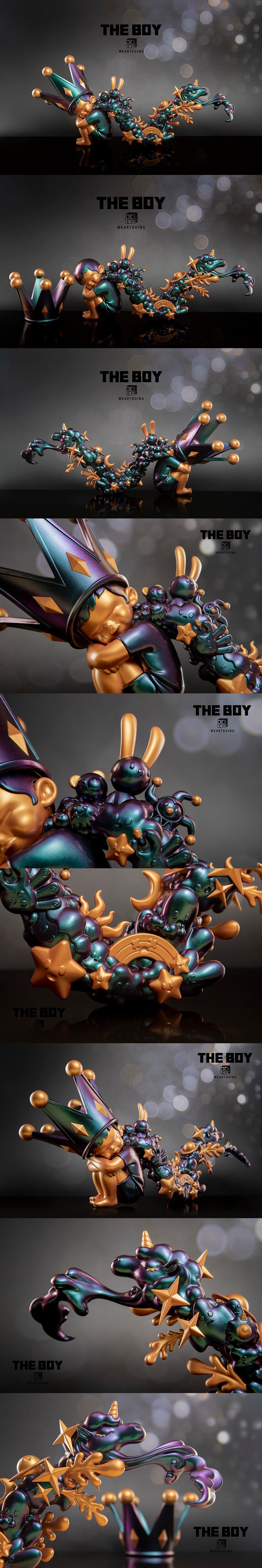 The Boy-Dreams-Galaxy Fantasy Size：13.3cm,48.7cm,21.4cm（Height） Limit Edition：99Sets Materials：Resin