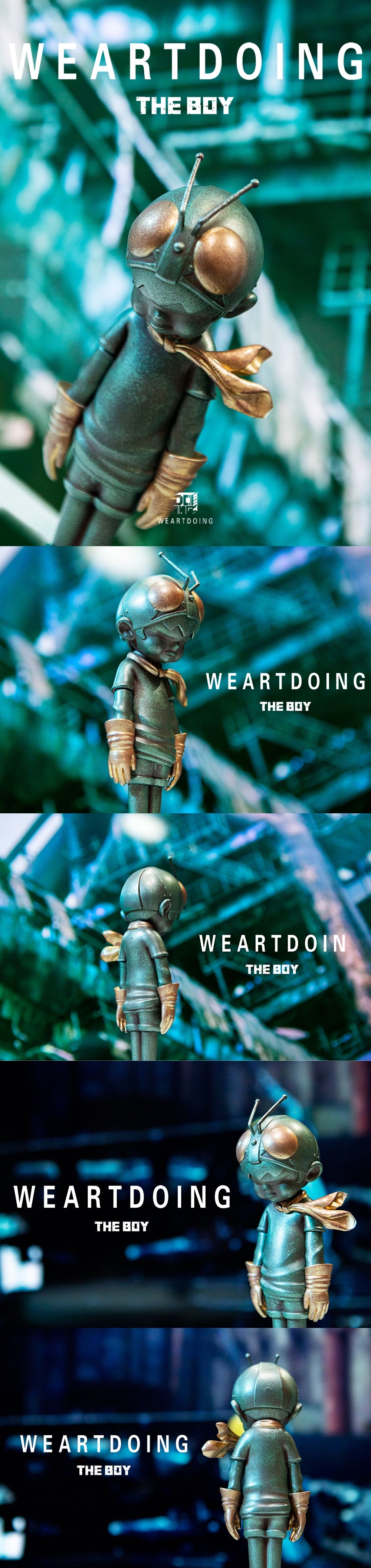 We Art Doing The Boy Rider-Bronze Age Collectible Figurine