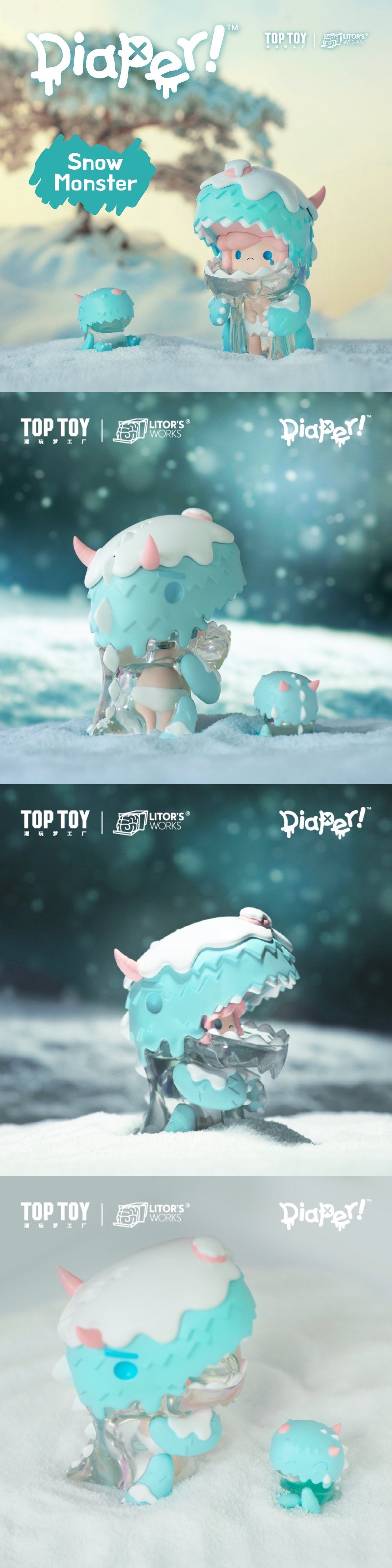 Litor‘s Works  Umasou! Diaper！Snow Monster Collectible Figurine