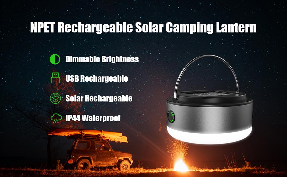 NPET camping lantern