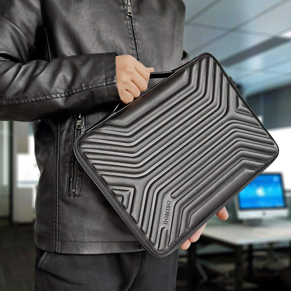 10 13 14 15.6 Inch Shockproof Waterproof Laptop Sleeve With Handle Lightweight Soft Eva Tablet Case For Laptops Black