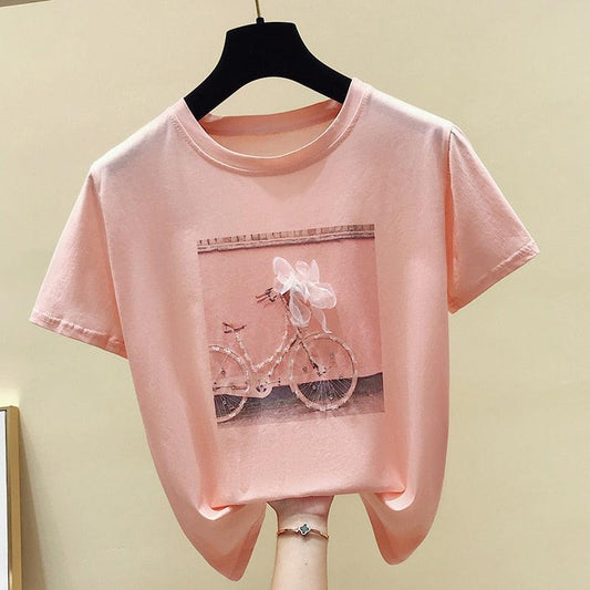 ZVAVZ 65 Polyester 35 Cotton Tshirts Summer Going Out Tops for Women Tops  Short Sleeve Tunic Dressy Spring 2023 Tshirts Dressy Casual Tops Blusas de