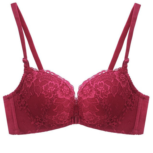 Push Up Floral Print Bra for Women Bras None Underwire Brassiere Front  Closure Breathable Push Running Girl, A, A : : Clothing, Shoes &  Accessories