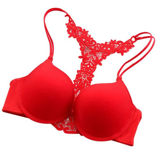 Bras Seamless Lingerie Push Up Comfortable Wireless Sexy Lace Front Closure  Bra Underwear Women Bralette Brasieres Para Mujer From Renshenguo, $16.22