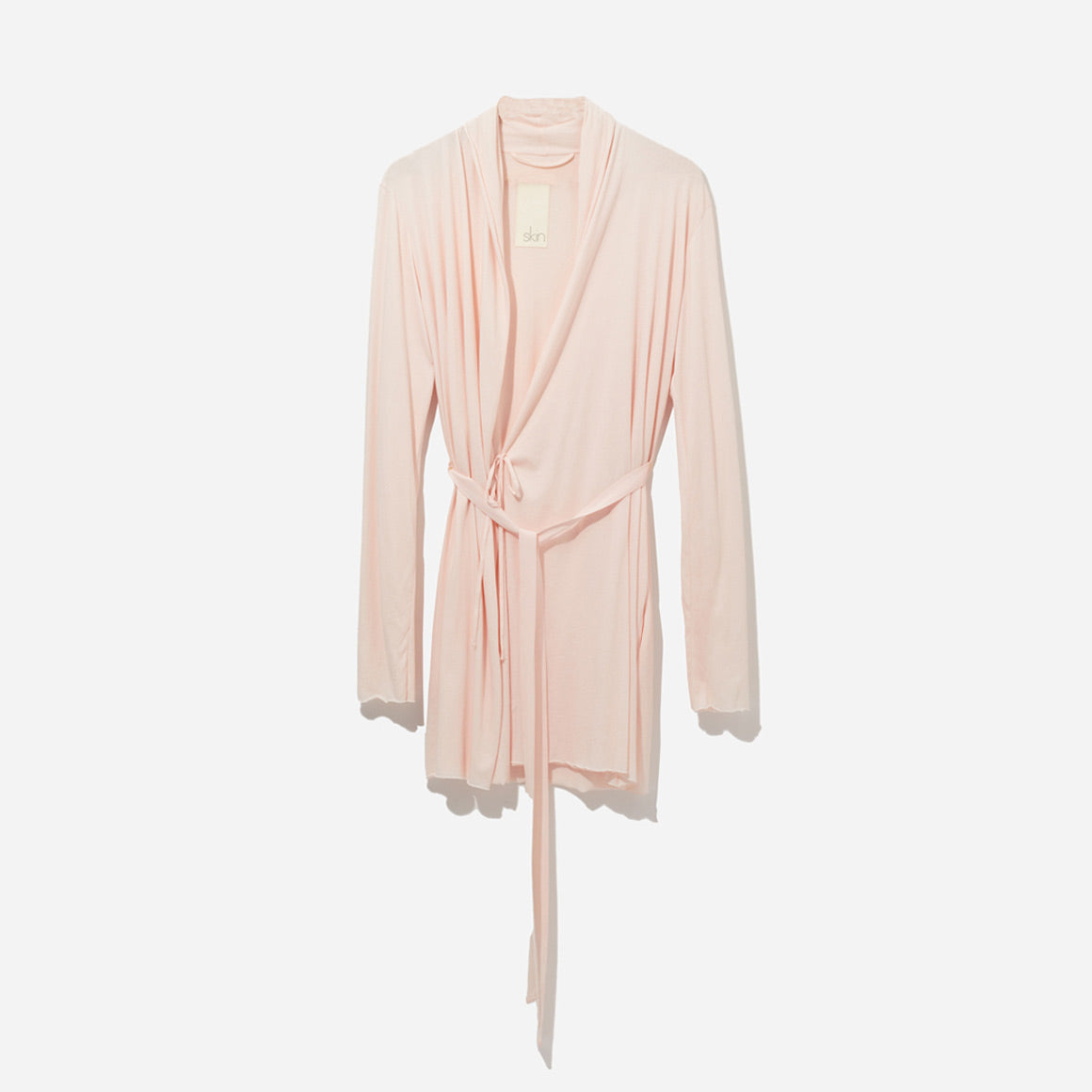 Organic Pima Cotton Basic Double Layer Wrap Robe