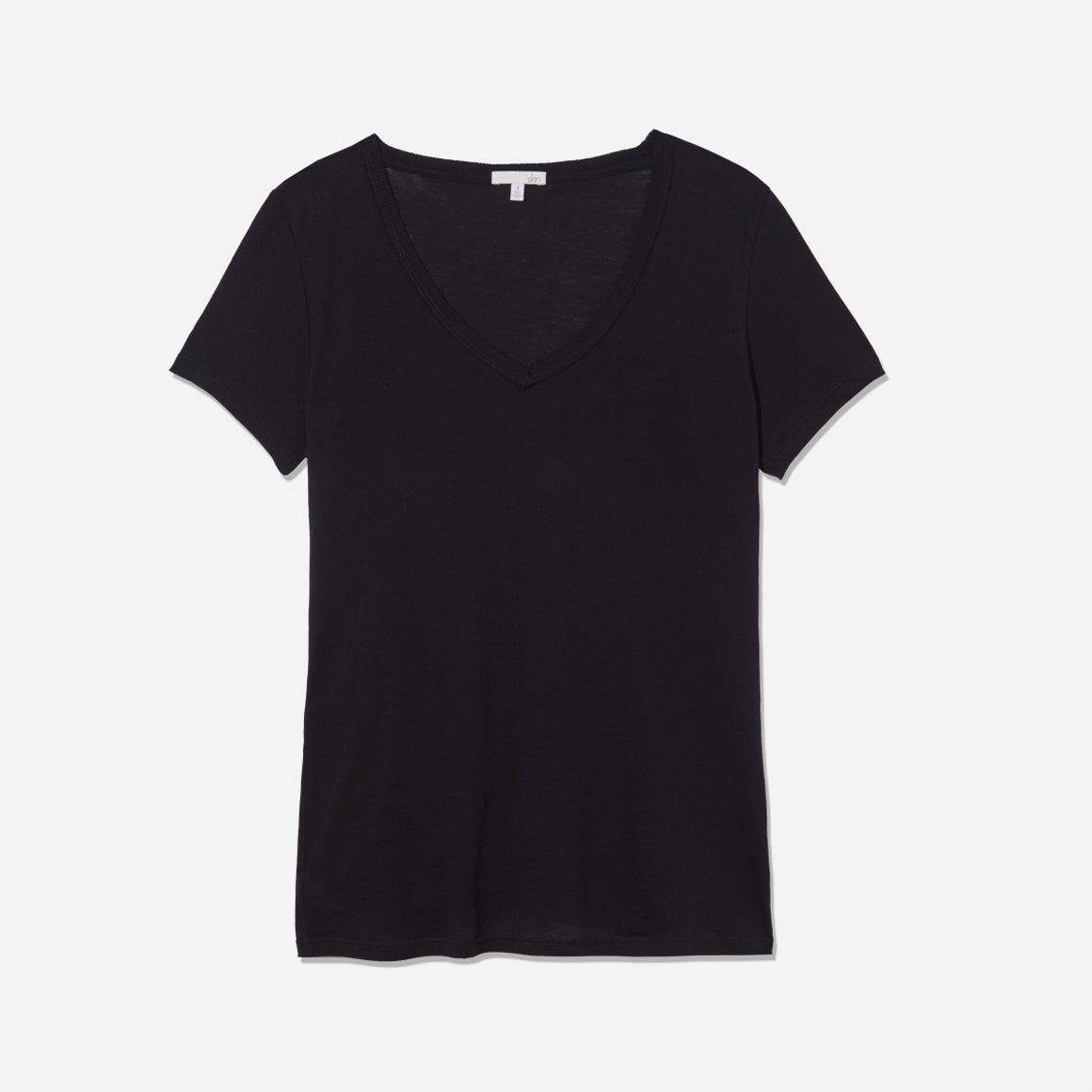 Pima Cotton Easy V-Neck Tee