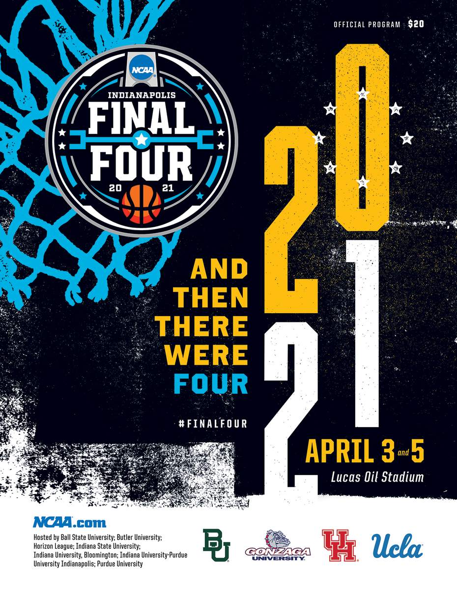 2021 NCAA Men's Final Four Program LEARFIELD Publications Store