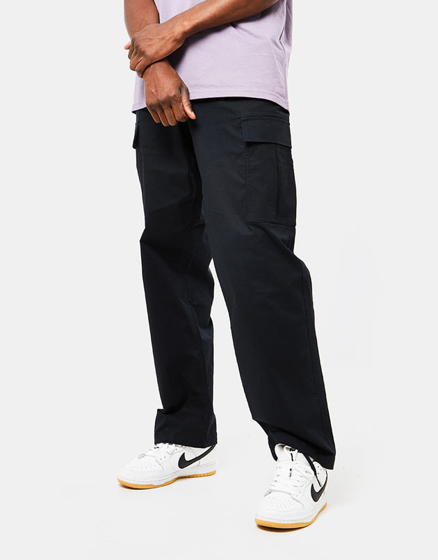 Nike Solo Swoosh Sweatpants (Straight) - Black/White – Route One