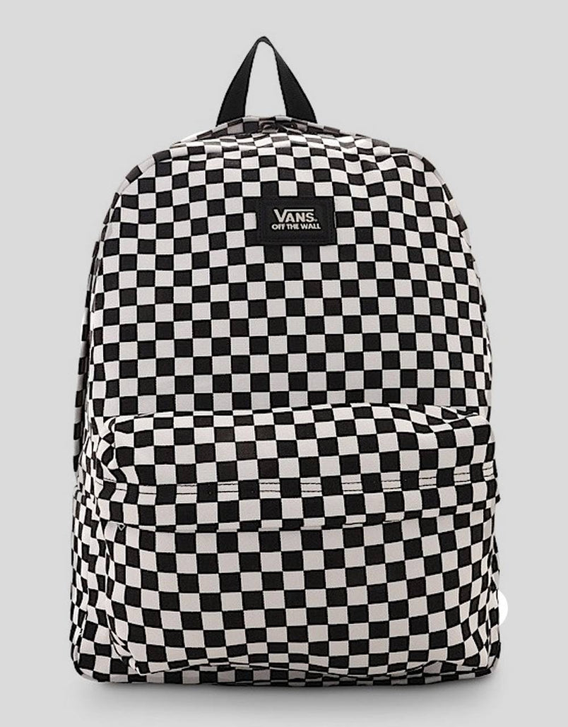 vans old skool black and white backpack