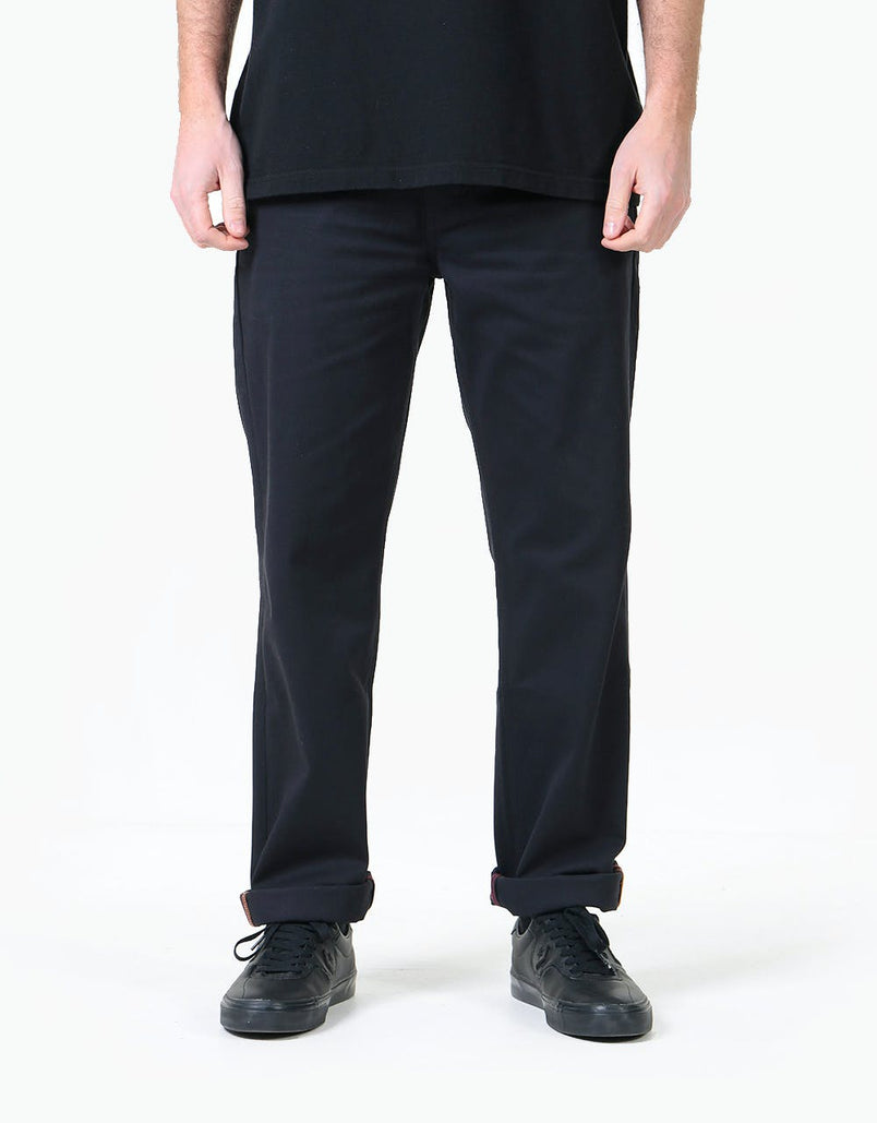 levi's work pants black