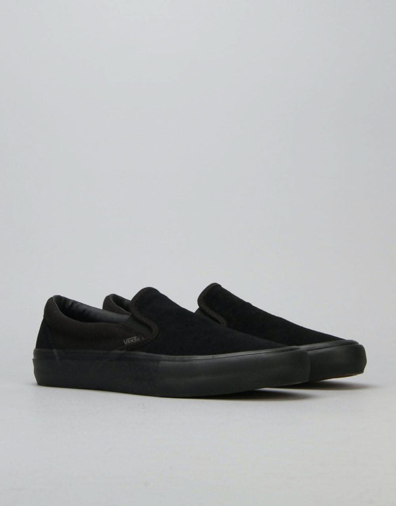 barbermaskine Hvad angår folk antik Vans Slip-On Pro Skate Shoes - Blackout – Route One