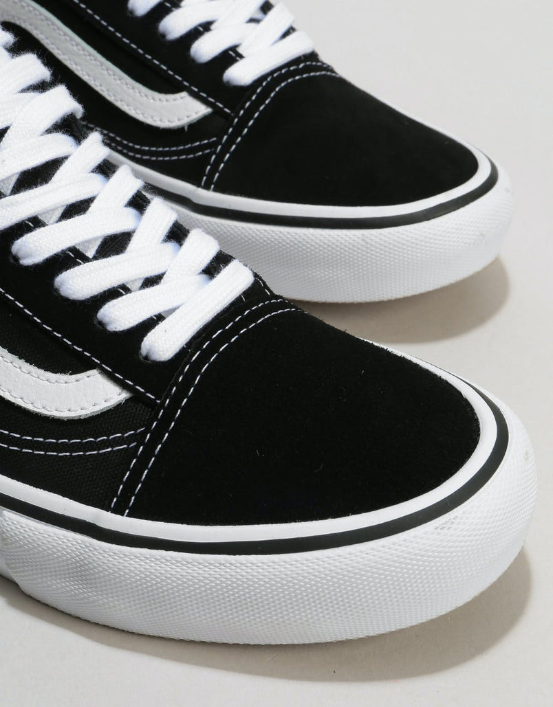 Vans Old Skool Pro Skate Shoes - Black 