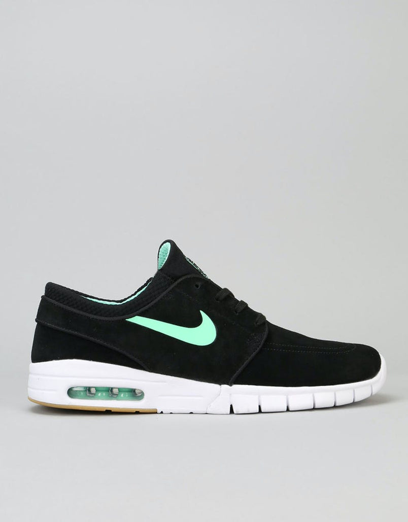 janoski max black suede