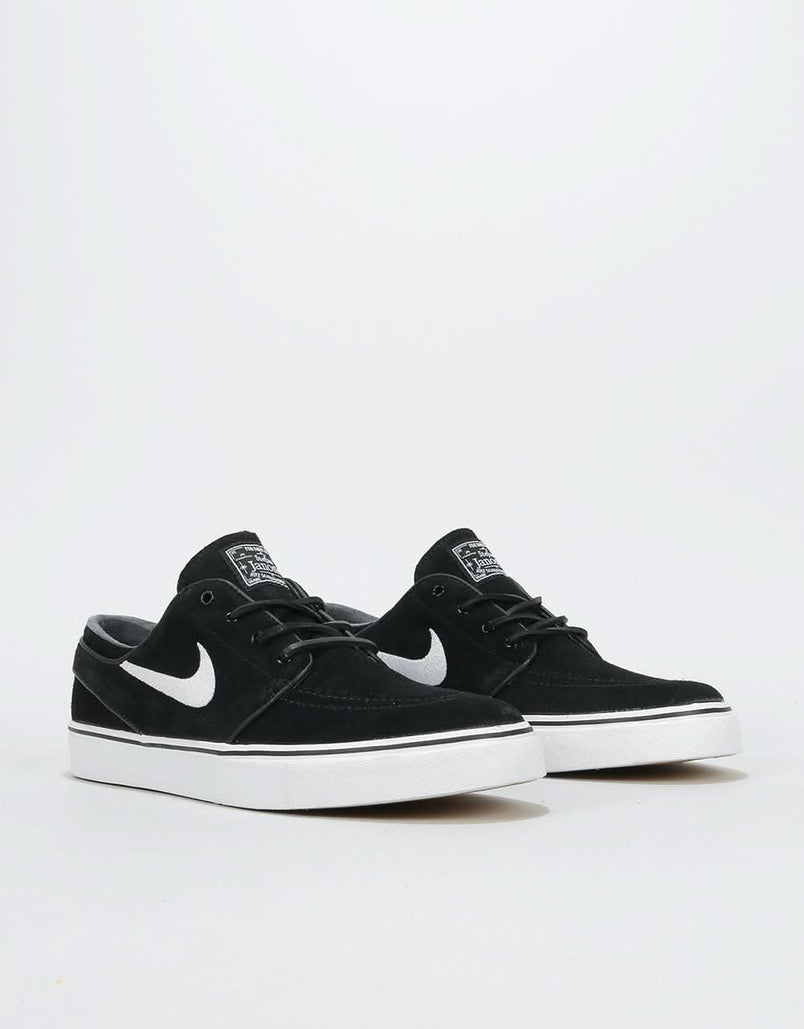 nike janoski black and white