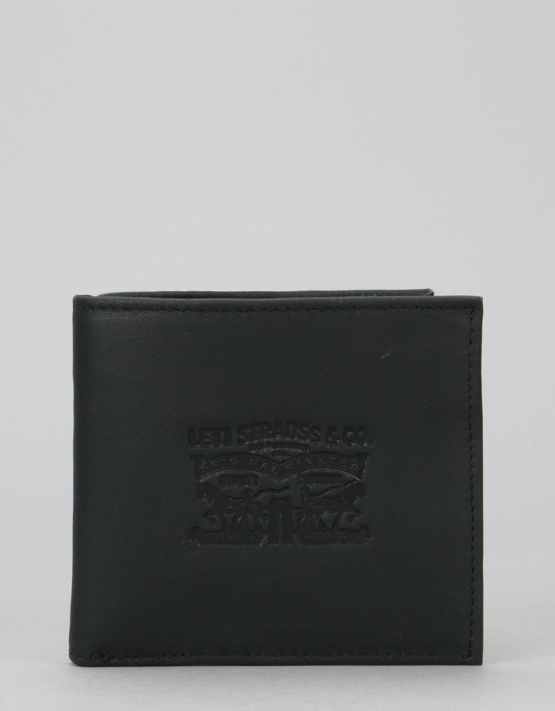 vintage two horse bifold coin wallet