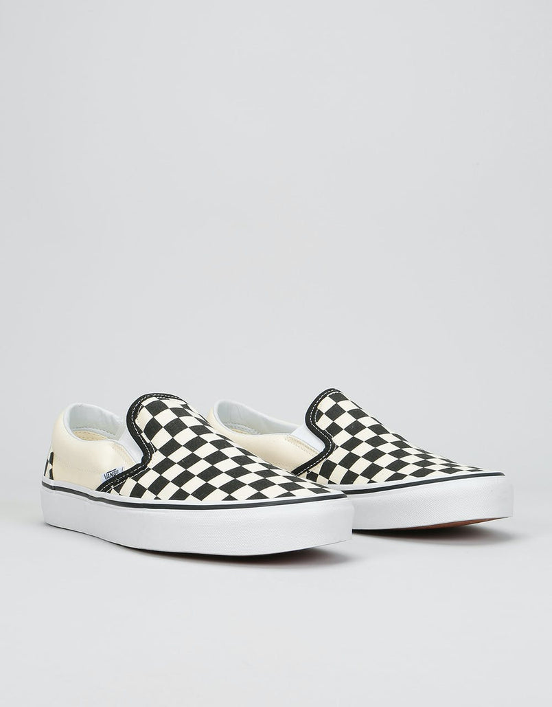 vans slip on pro checkerboard