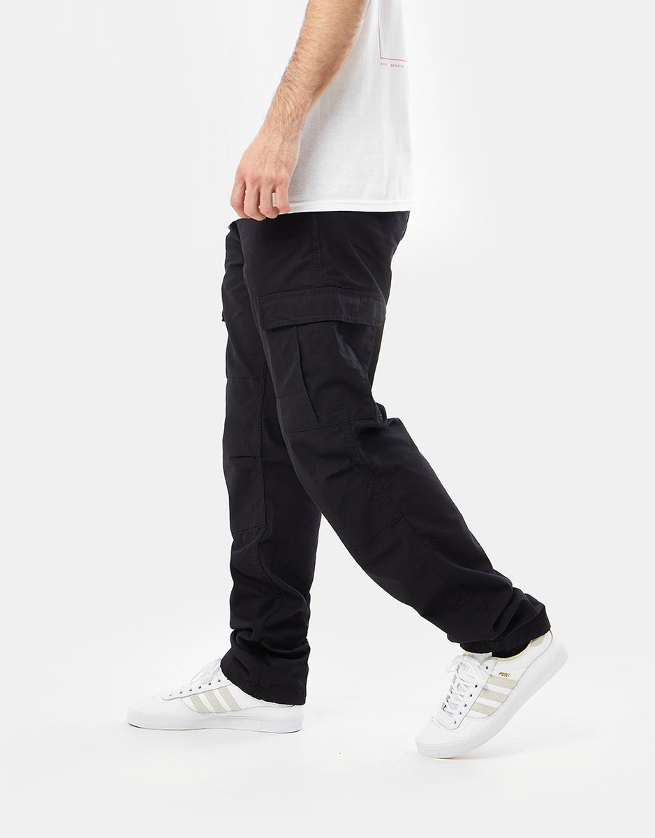 Carhartt WIP Aviation Pant - Black (Rinsed) – Route One