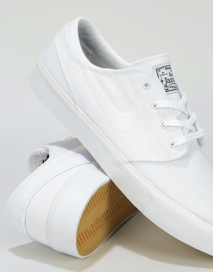 janoski white canvas