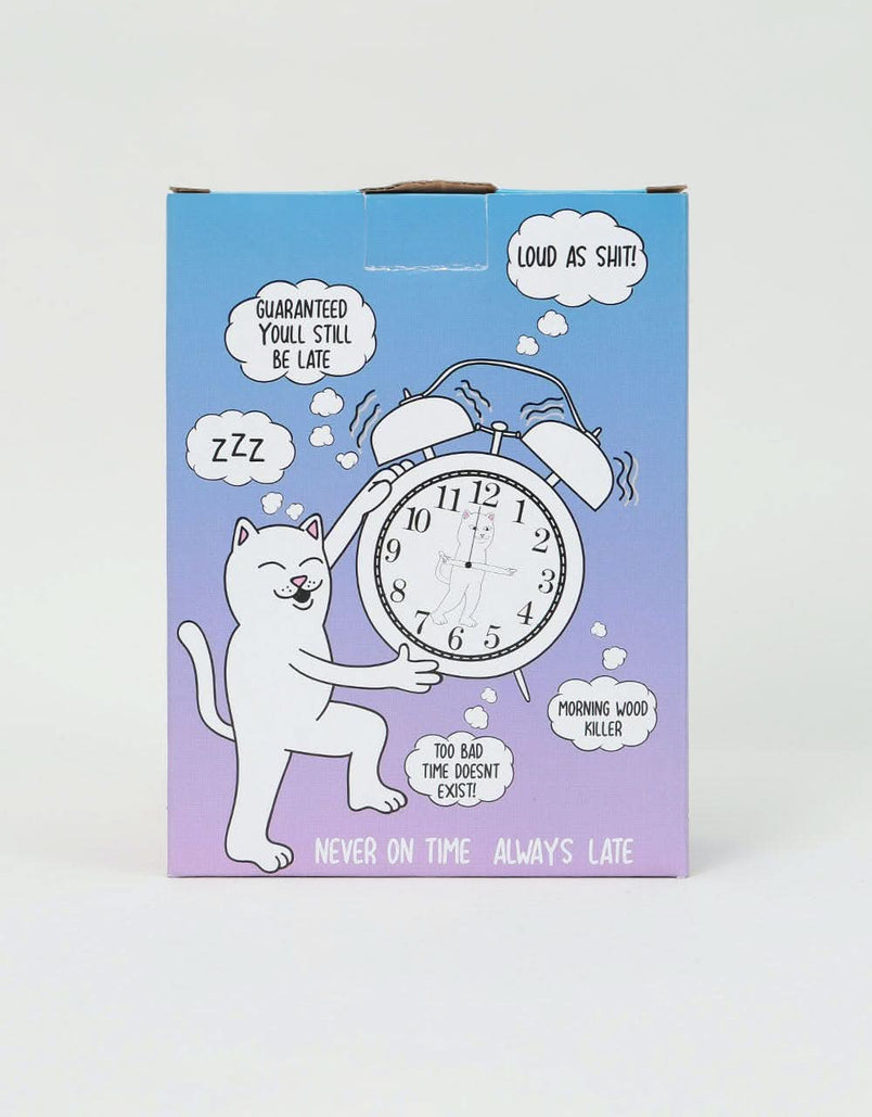 Ripndip Fucking Late Alarm Clock White Route One