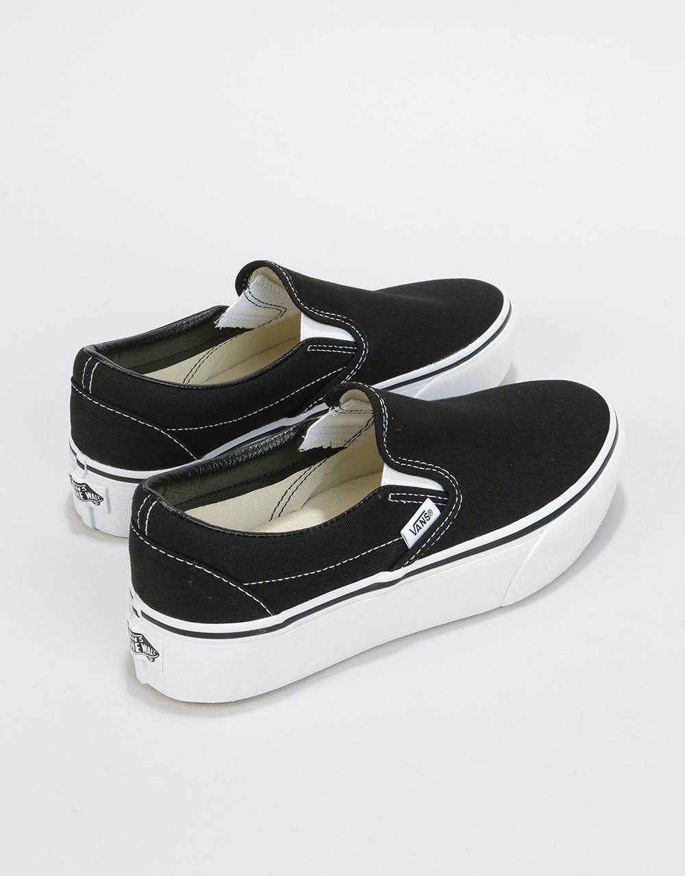 Vans Classic Slip-On Platform Womens Trainers - Black – Route One