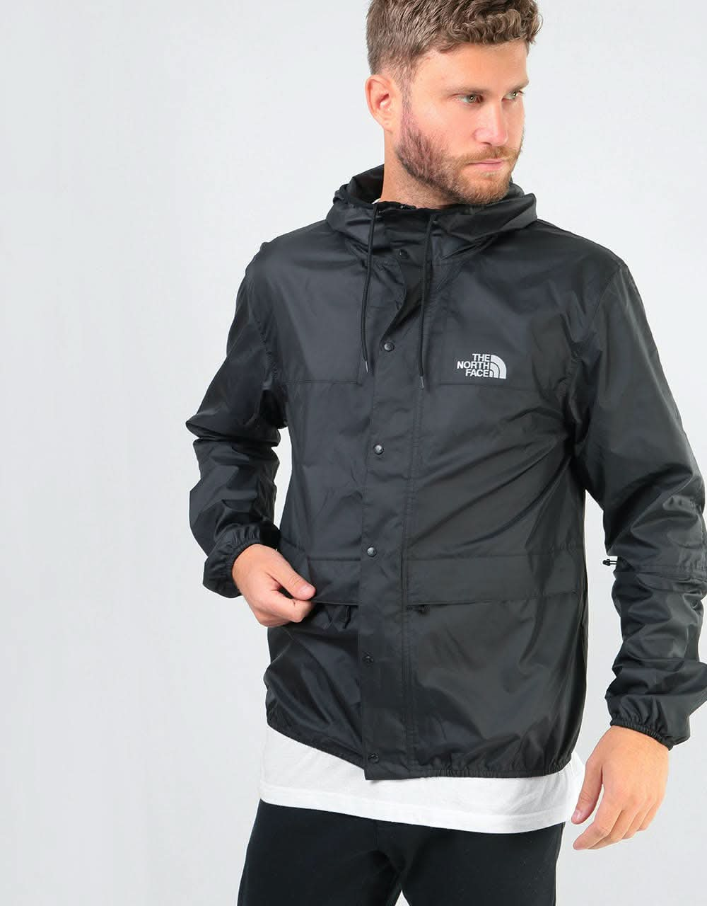 the north face 1985 mountain jacket in black