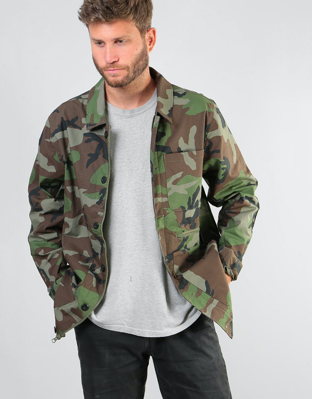 nike sb flex camo jacket