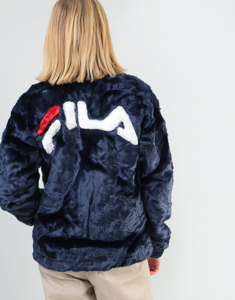 Fila Womens Arianna Fur Jacket 