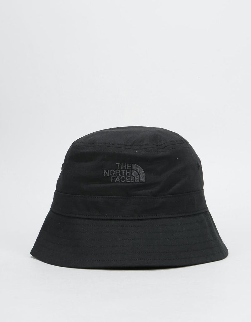 the north face bucket hat black