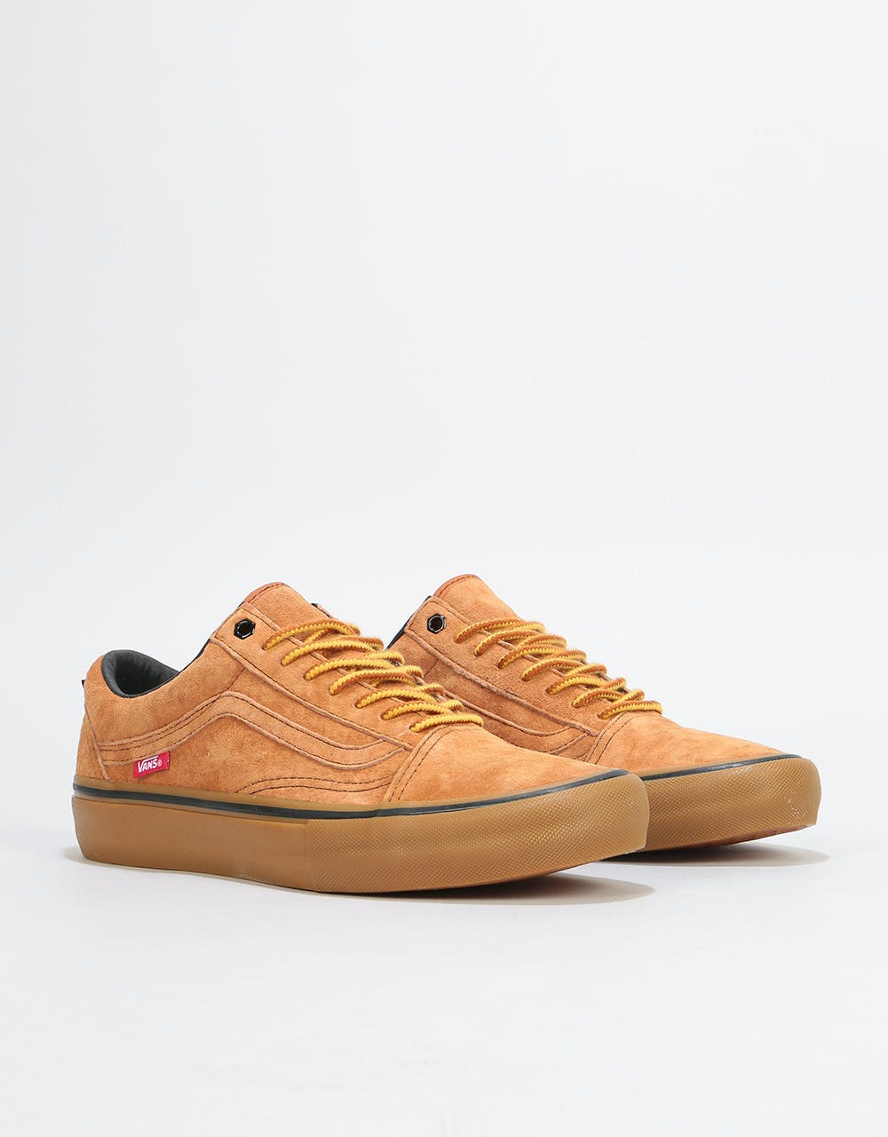 vans old skool pro camel