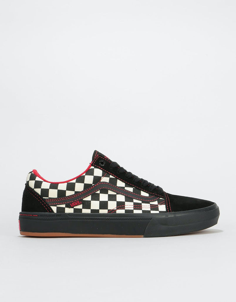 vans old skool peraza pro black checkerboard skate shoes