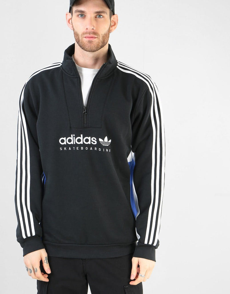 adidas originals apian pullover half zip sweatshirt