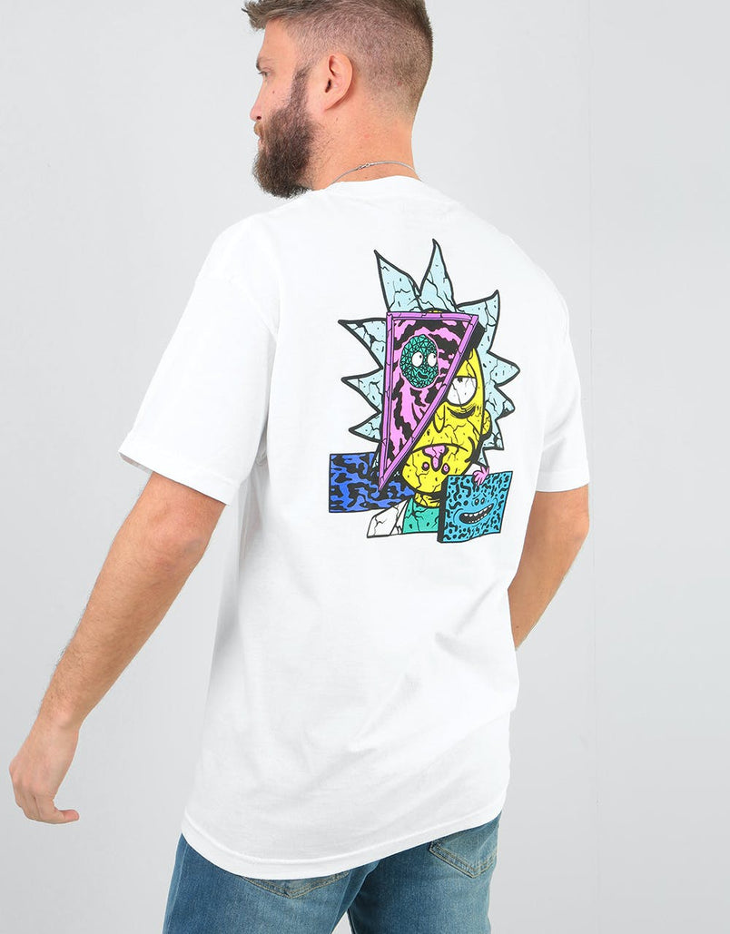 tee shirt adidas rick et morty